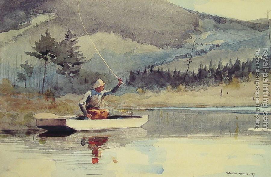 Winslow Homer : A Quiet Pool on a Sunny Day